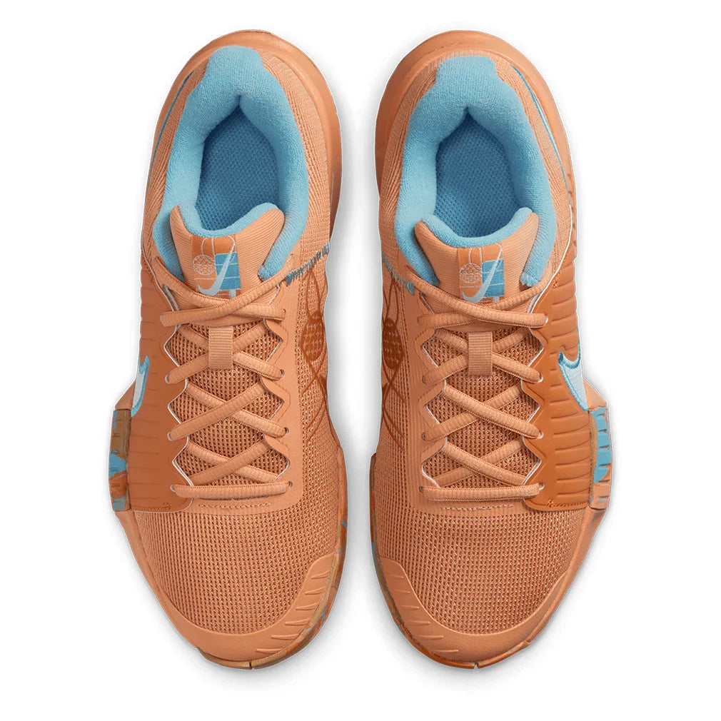 Women`s GP Pickleball Pro Shoes Copper Moon and Glacier Blue NIKE