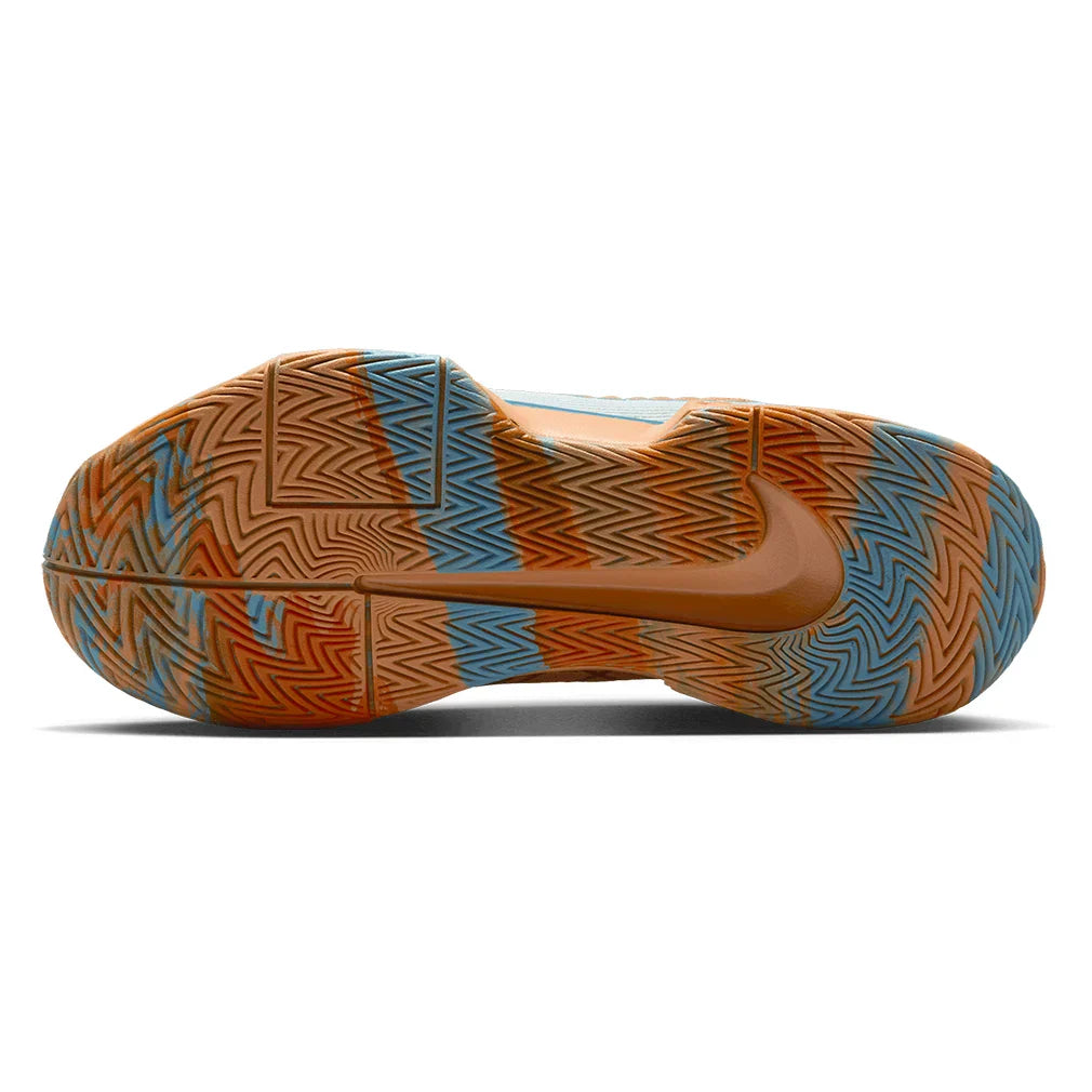 Women`s GP Pickleball Pro Shoes Copper Moon and Glacier Blue NIKE