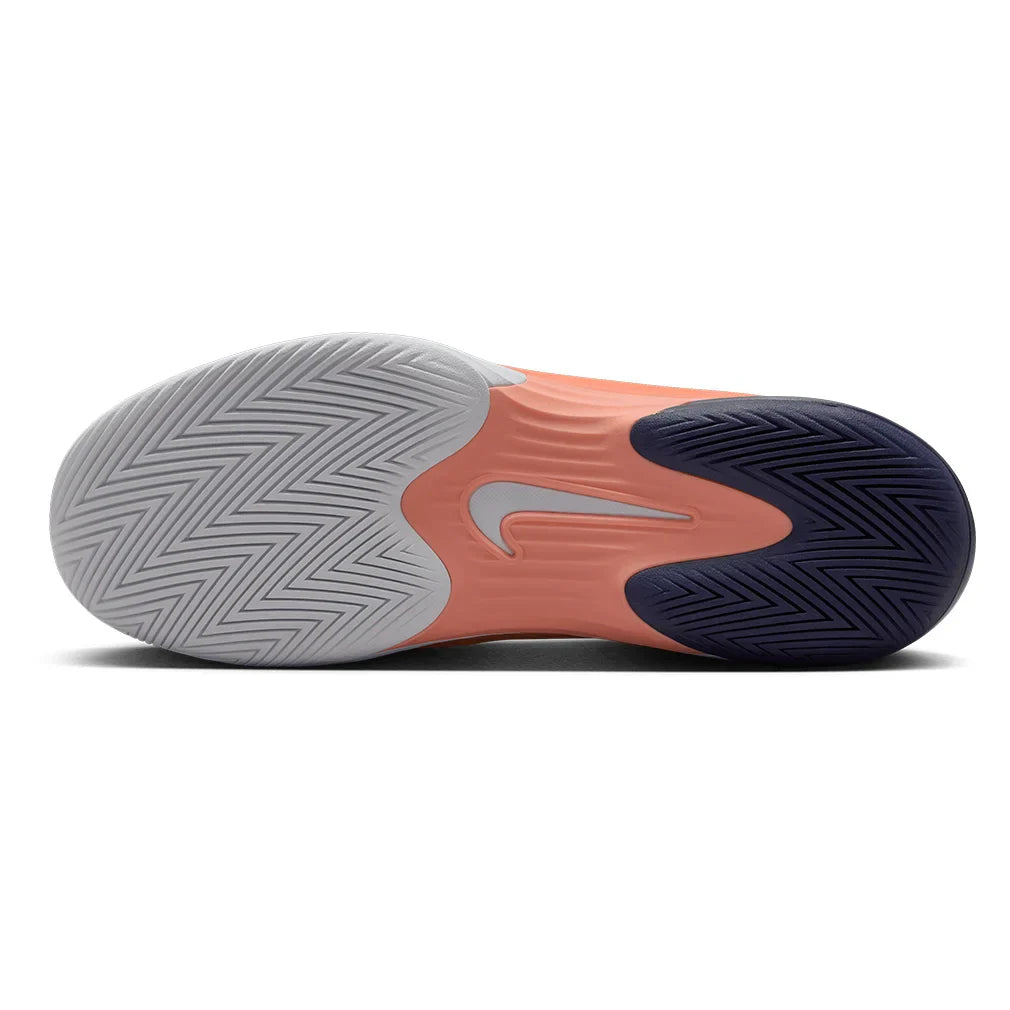 Men`s Zoom Vapor 12 Tennis Shoes Apricot Agate and Obsidian NIKE