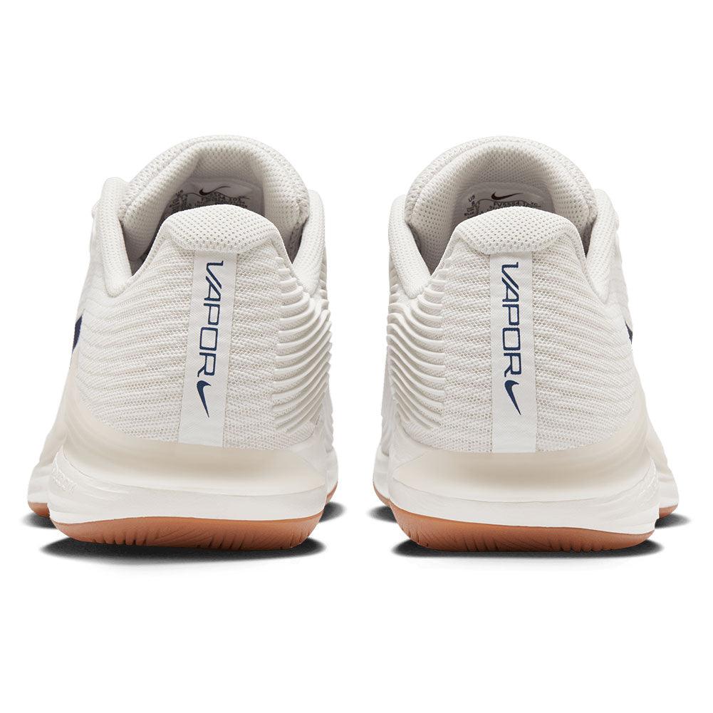 Women`s Zoom Vapor 12 Tennis Shoes Summit White and Binary Blue NIKE