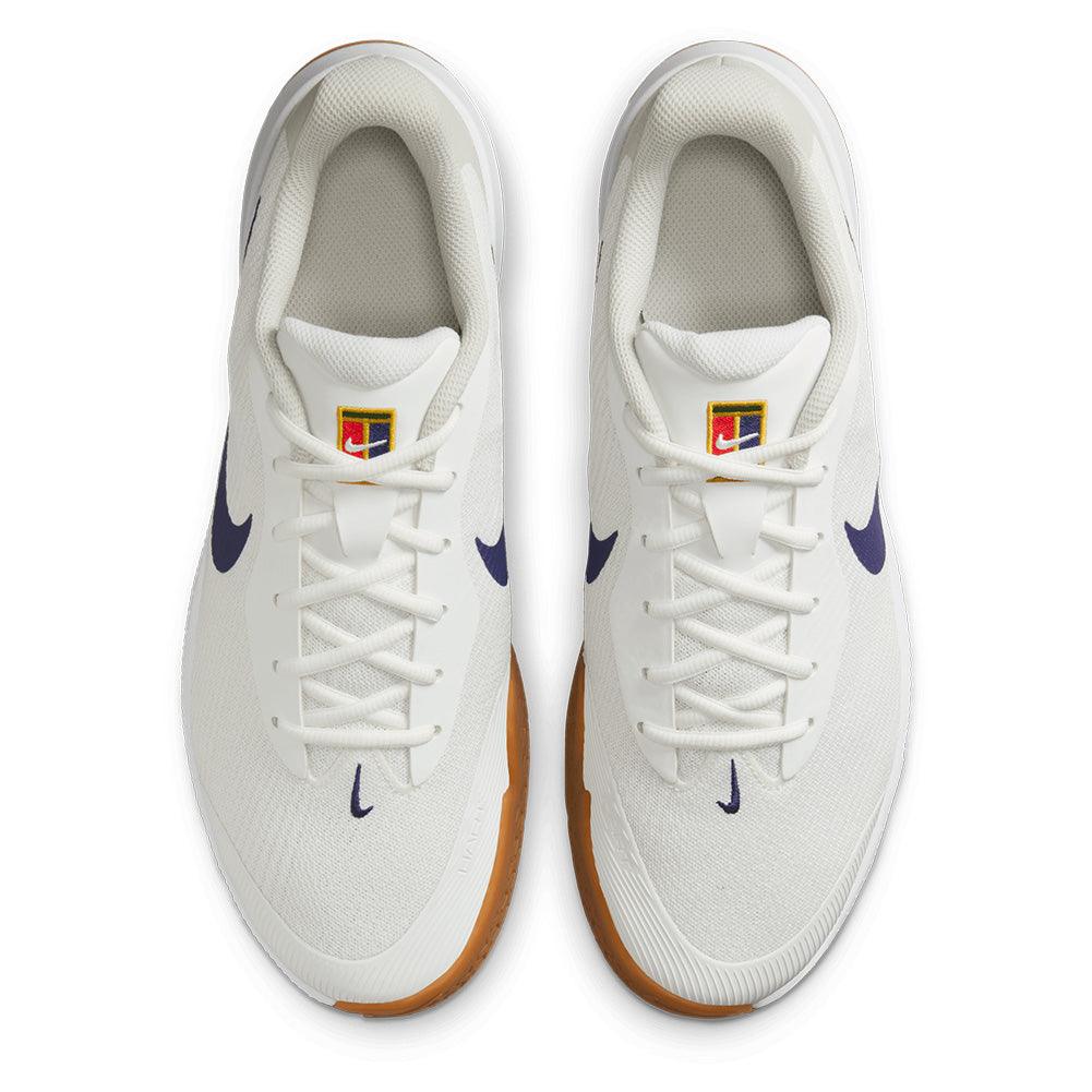 Men`s Vapor Lite 3 Tennis Shoes Summit White and Binary Blue NIKE