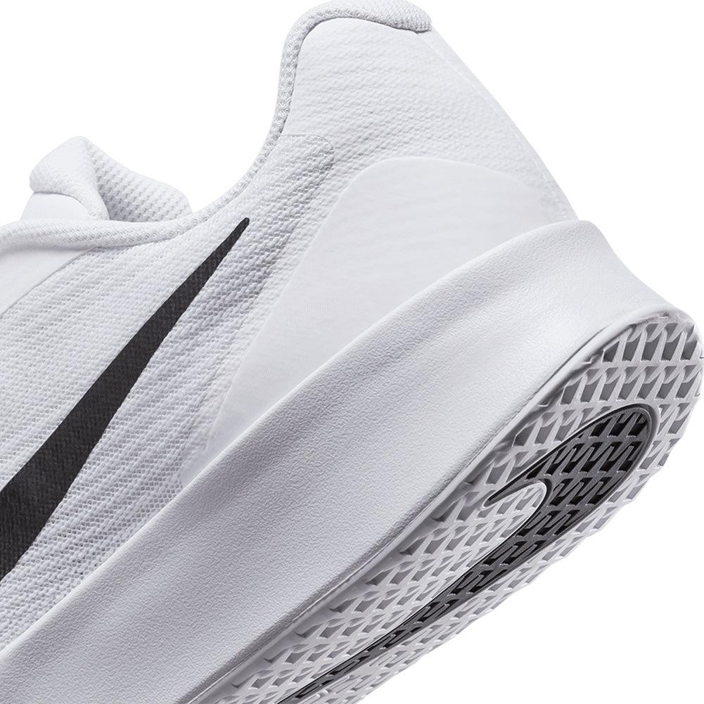 Men`s Vapor Lite 3 Tennis Shoes White and Black NIKE