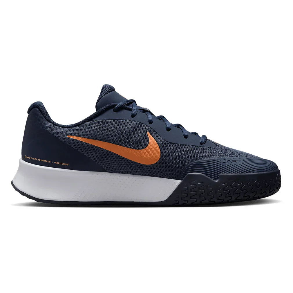 Men`s Vapor Lite 3 Tennis Shoes Thunder Blue and Obsidian NIKE