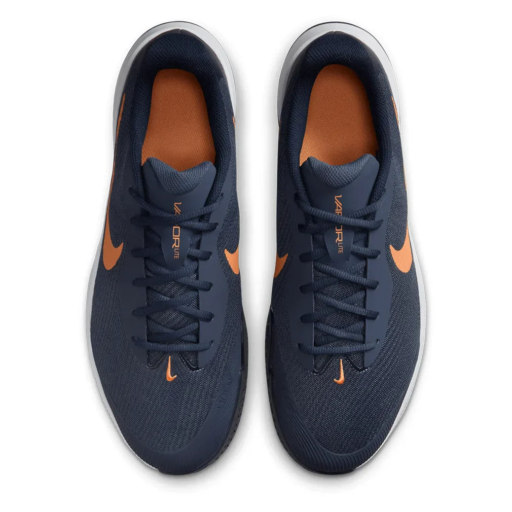 Men`s Vapor Lite 3 Tennis Shoes Thunder Blue and Obsidian NIKE