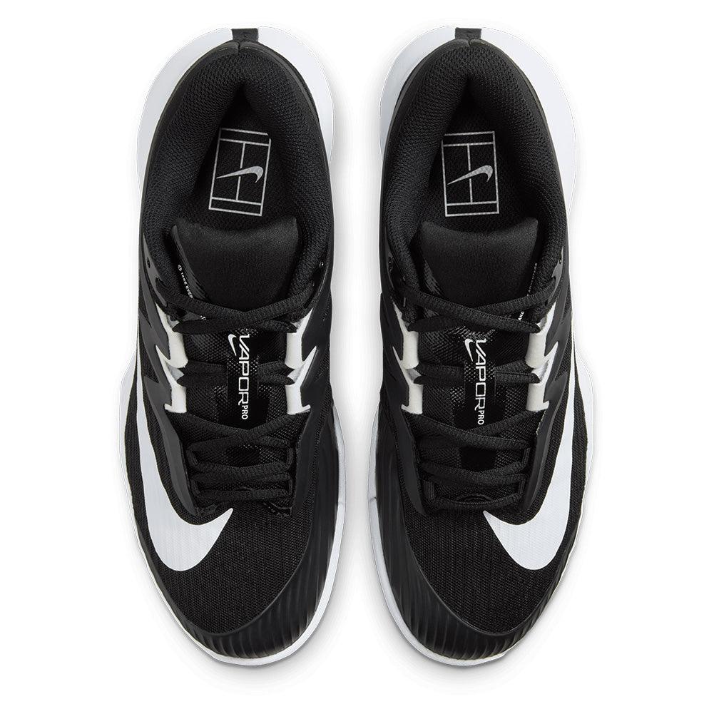 Women`s Zoom Vapor Pro 3 Tennis Shoes Black and White NIKE