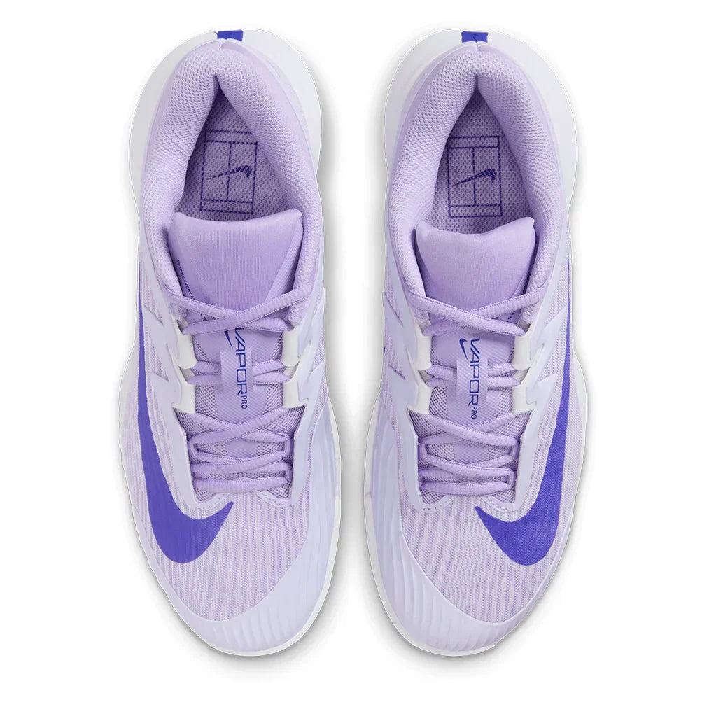 Women`s Zoom Vapor Pro 3 Tennis Shoes Amethyst Tint and Deep Night NIKE