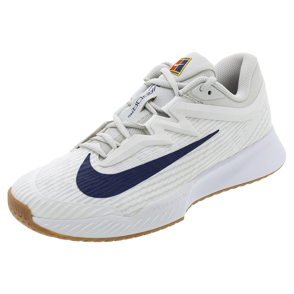 Mens Zoom Vapor Pro 3 Tennis Shoes Summit White and Binary Blue NIKE 6 White