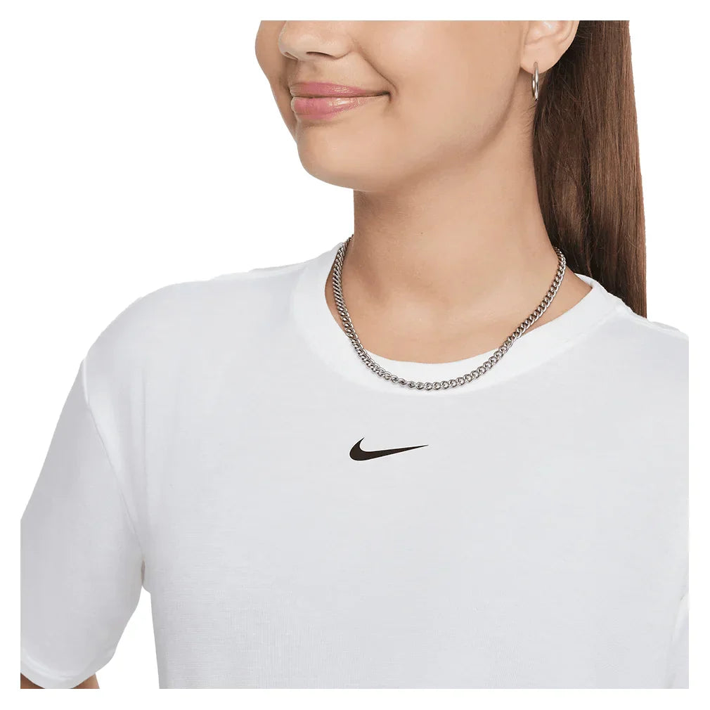 Girls` One Relaxed Dri-FIT Short-Sleeve Top NIKE