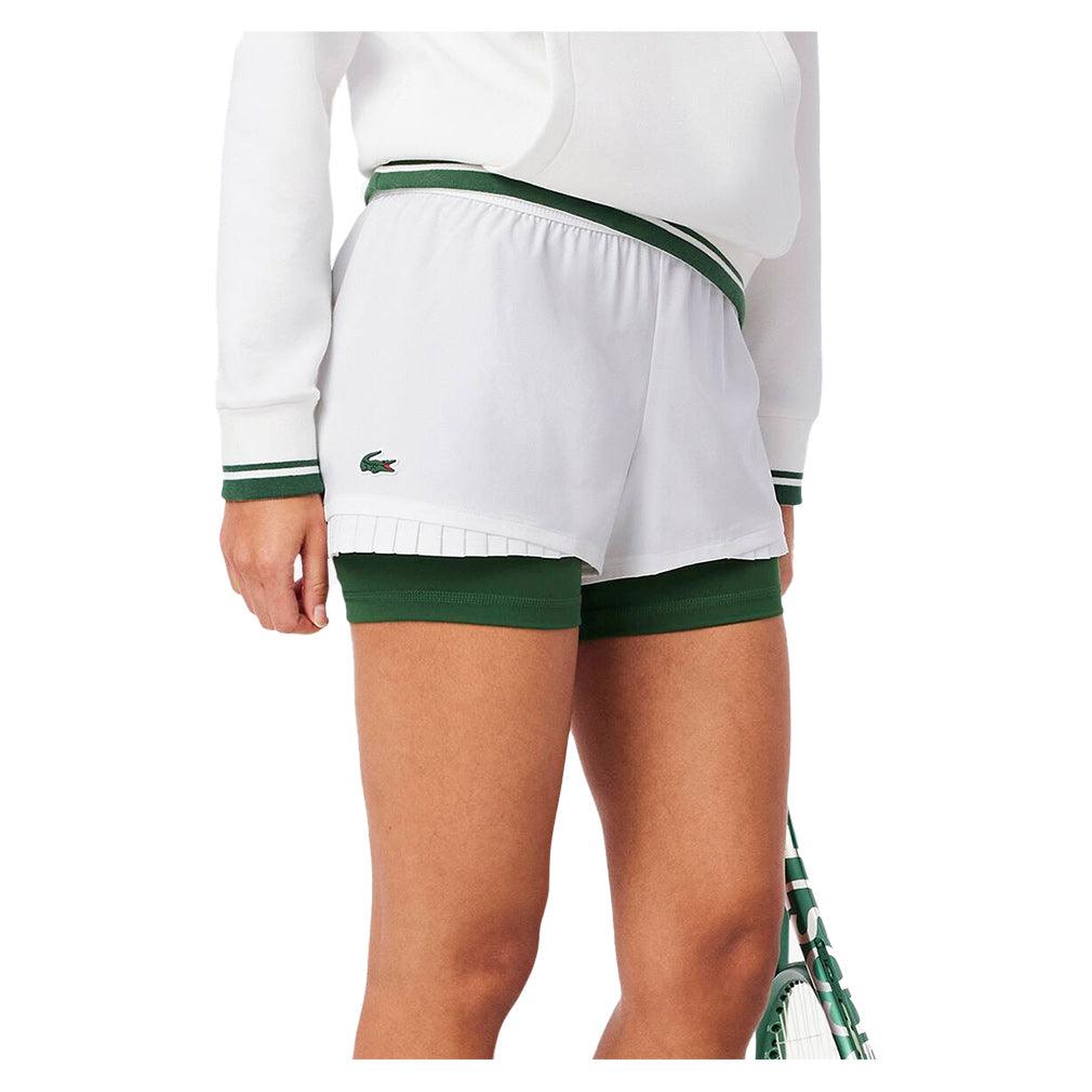 Women`s On Court Lined Tennis Short LACOSTE