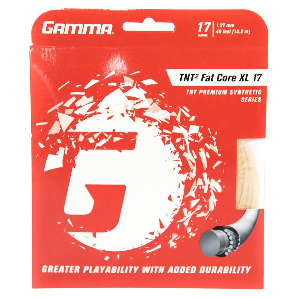 TNT2 Fat Core XL Tennis String Strings GAMMA