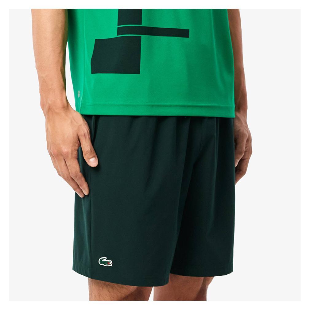 Men`s Novak Djokovic Tennis Short Sinople SHOP BY PLAYER LACOSTE