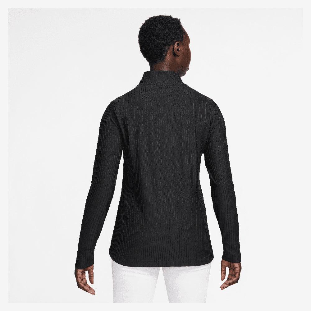 Women`s Dri-Fit Advantage Tour 1/2 Zip Long Sleeve Tennis Top NIKE