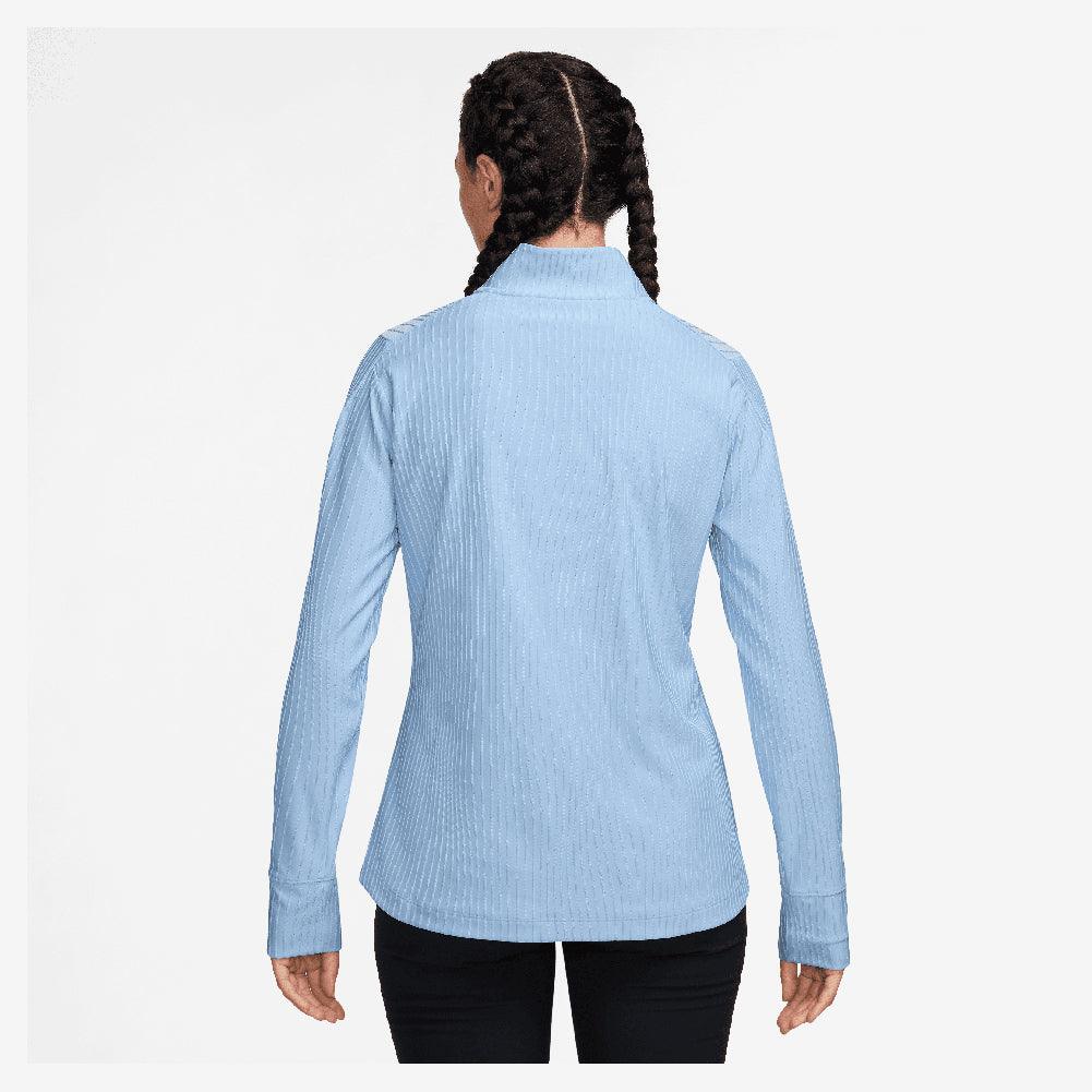 Women`s Dri-Fit Advantage Tour 1/2 Zip Long Sleeve Tennis Top NIKE