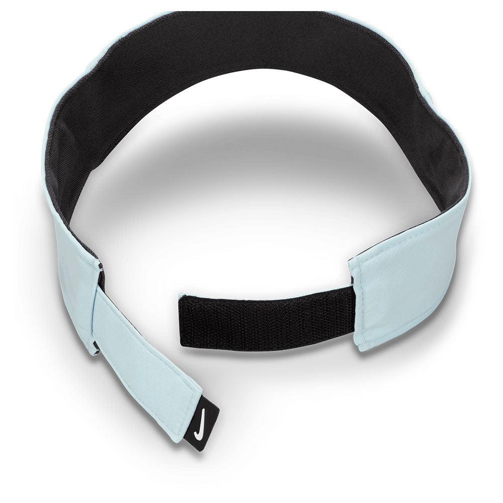 Men`s Dri-Fit Ace Tennis Visor Glacier Blue and University Blue NIKE