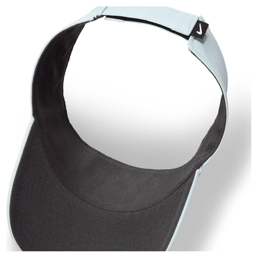 Men`s Dri-Fit Ace Tennis Visor Glacier Blue and University Blue NIKE