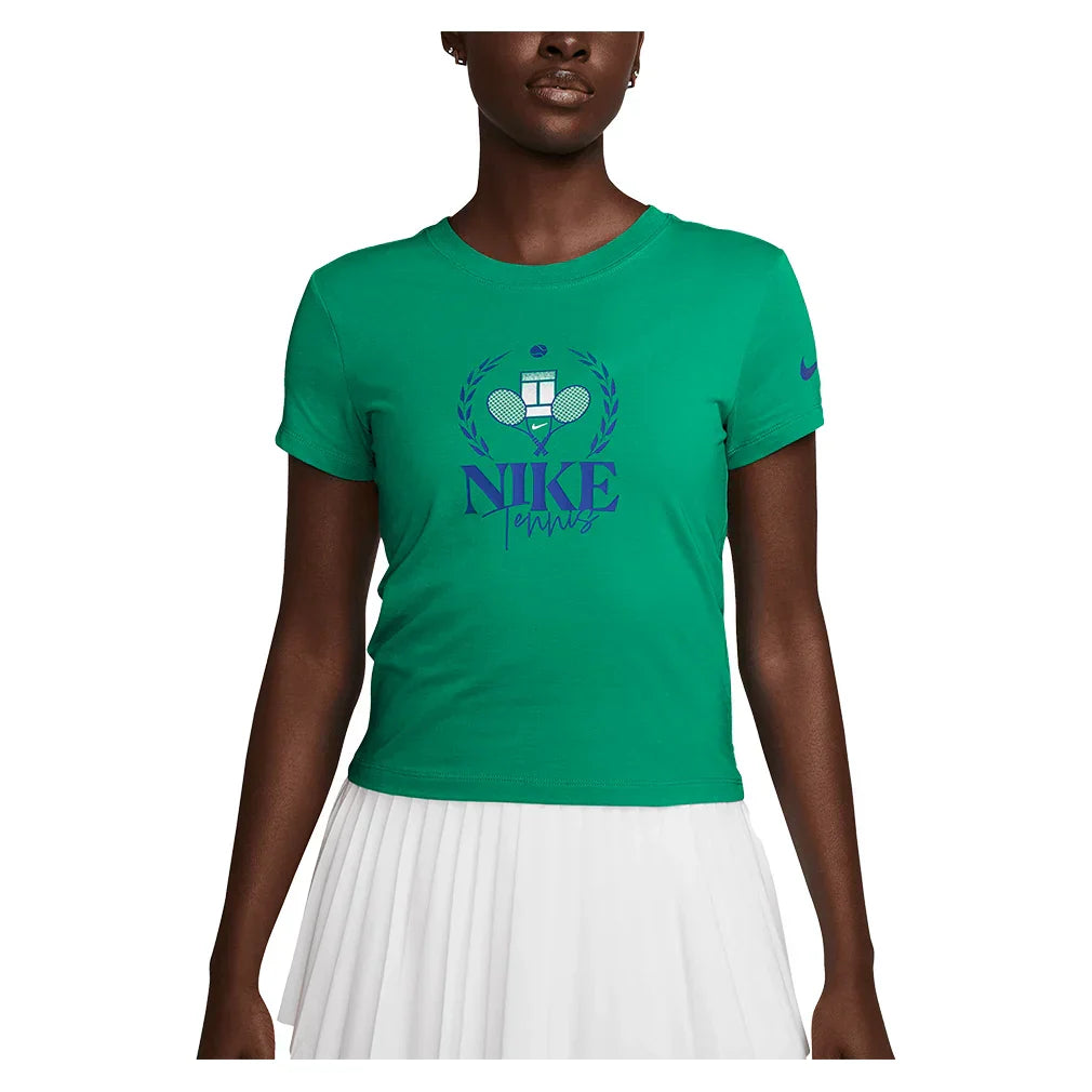 Women`s Paris Dri-FIT Slam Tennis Tee NIKE XS 324_STADIUM_GREEN