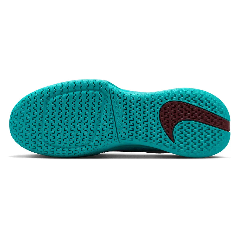 Women`s Vapor Pro 3 PRM Tennis Shoes Dusty Cactus and Dark Team Red NIKE