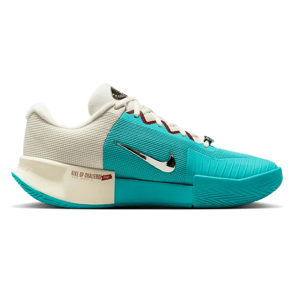 Women`s GP Challenge Pro Tennis Shoes Dusty Cactus and Dark Team Red NIKE