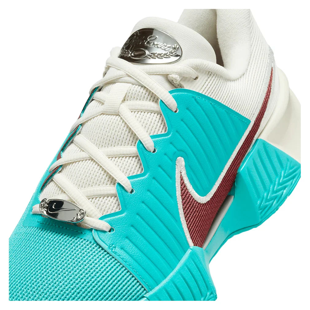 Women`s GP Challenge Pro Tennis Shoes Dusty Cactus and Dark Team Red NIKE