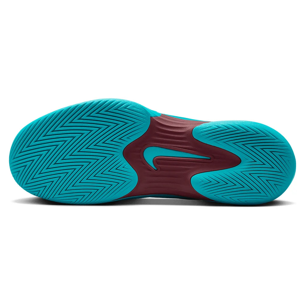 Women`s Vapor 12 PRM Tennis Shoes Dusty Cactus and Dark Team Red NIKE