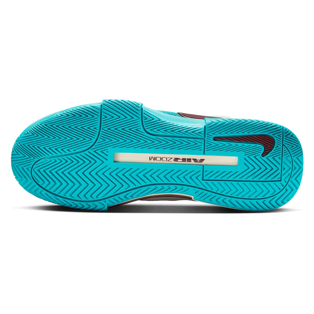 Women`s GP Challenge 1 PRM Tennis Shoes Dusty Cactus and Dark Team Red NIKE