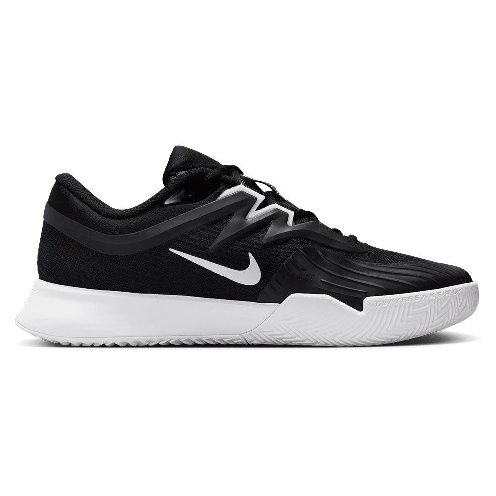Women`s Zoom Vapor Pro 3 Clay Tennis Shoes Black and White NIKE
