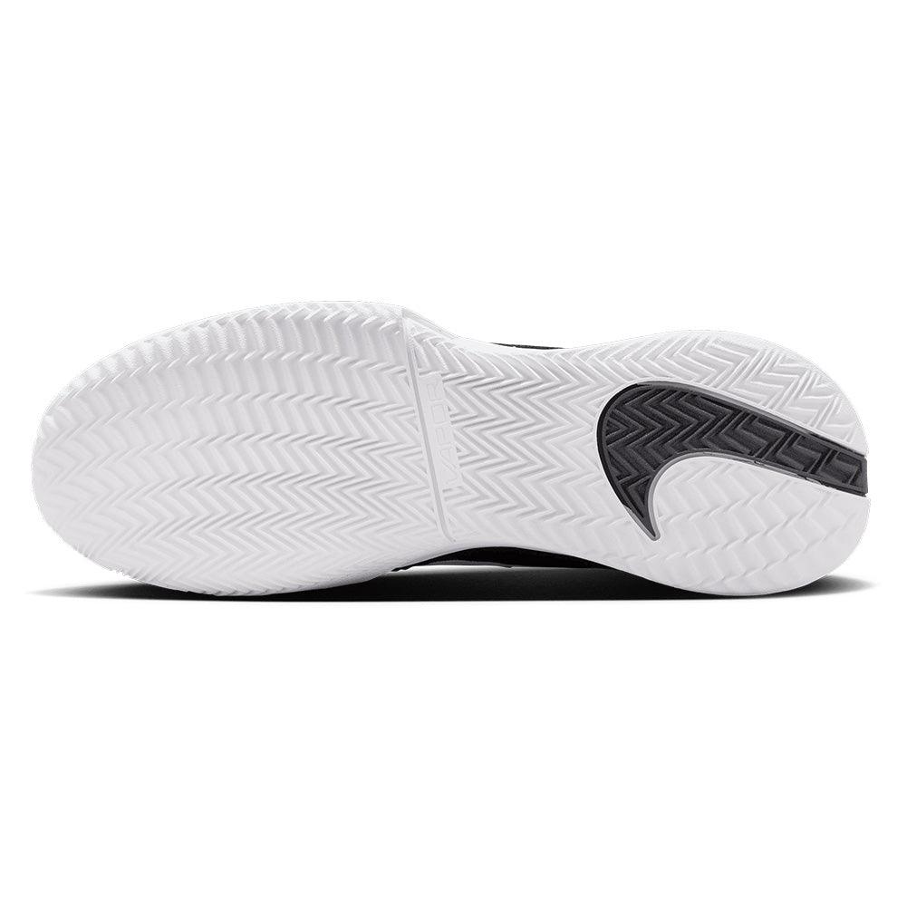Women`s Zoom Vapor Pro 3 Clay Tennis Shoes Black and White NIKE