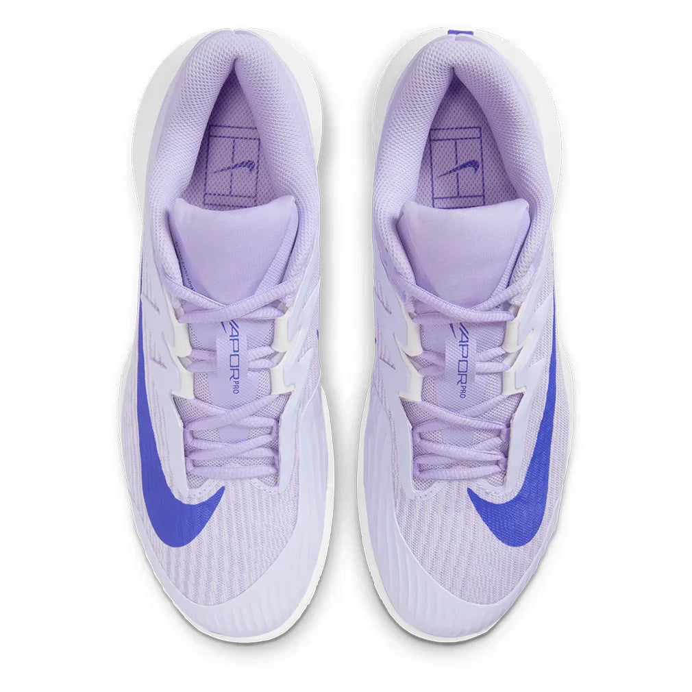 Women`s Zoom Vapor Pro 3 Clay Tennis Shoes Amethyst Tint and Deep Night NIKE