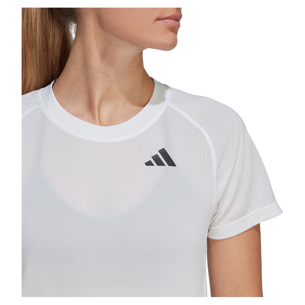 Women's Club Tennis Top White Womens Apparel ADIDAS S