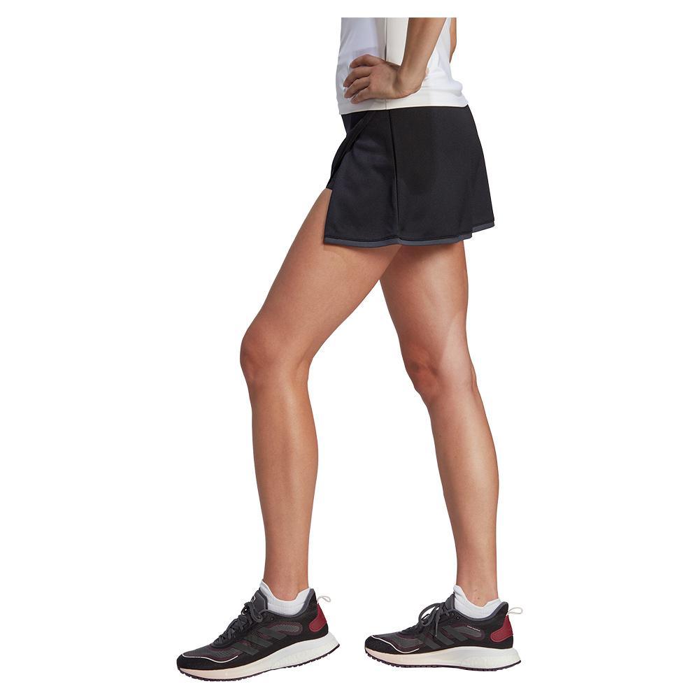 Women's Club Tall Tennis Skort Black Womens Apparel ADIDAS