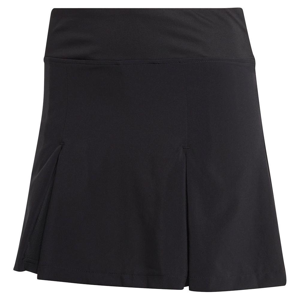 Women's Club Pleated Tennis Skort Black Womens Apparel ADIDAS