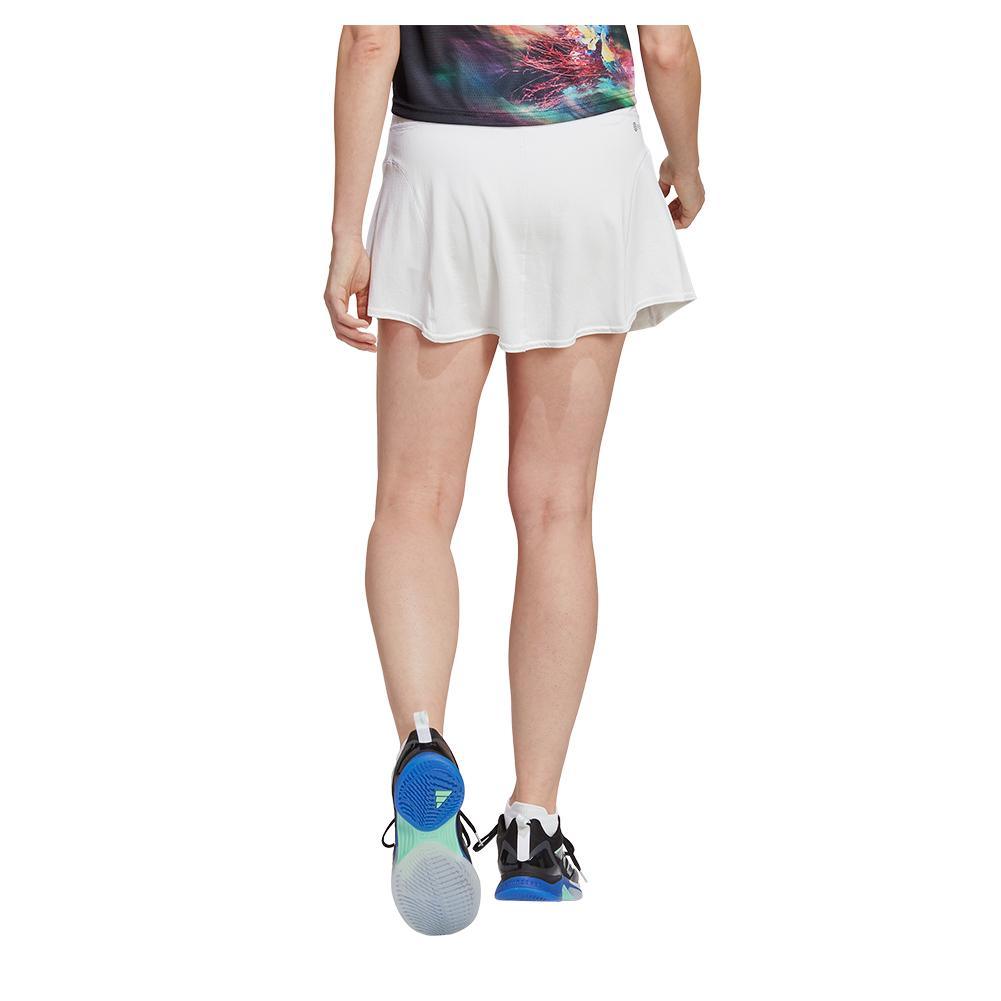 Women's Match 13 Inch Tennis Skort White Womens Apparel ADIDAS