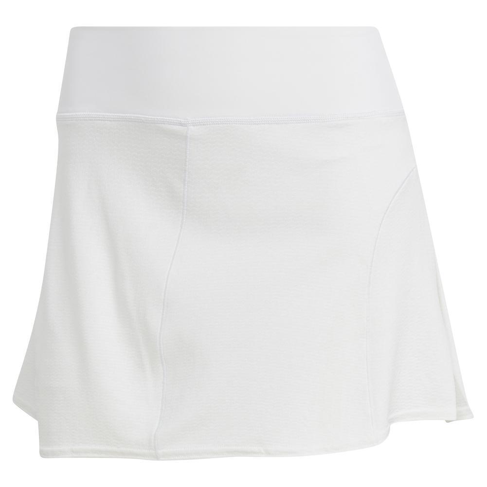 Women's Match 13 Inch Tennis Skort White Womens Apparel ADIDAS