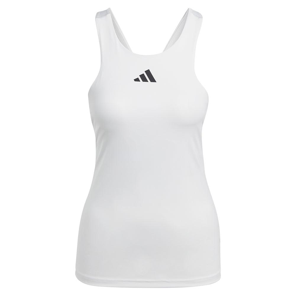 Women's Y-Back Tennis Tank White Womens Apparel ADIDAS