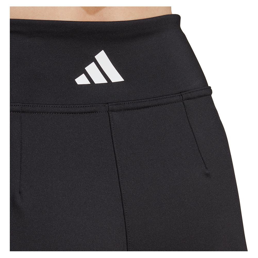 Women's Match Tennis Shorts Black Womens Apparel ADIDAS