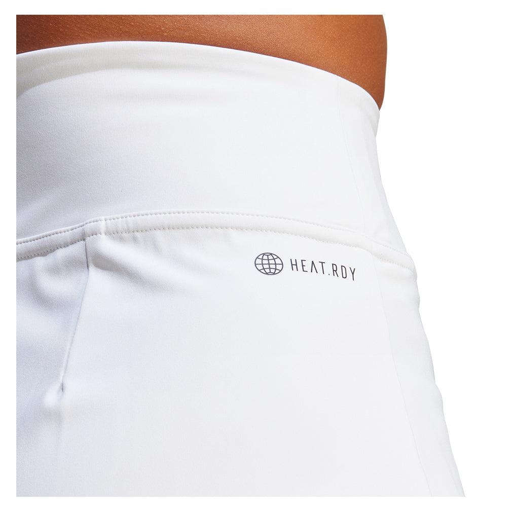 Women's Match Tennis Shorts White Womens Apparel ADIDAS
