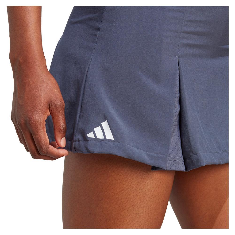 Women`s Club Pleated Tall Tennis Skort Shadow Navy WOMENS APPAREL ADIDAS