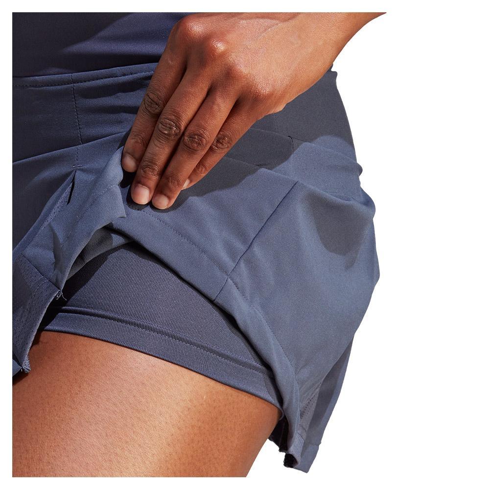 Women`s Club Pleated Tall Tennis Skort Shadow Navy WOMENS APPAREL ADIDAS