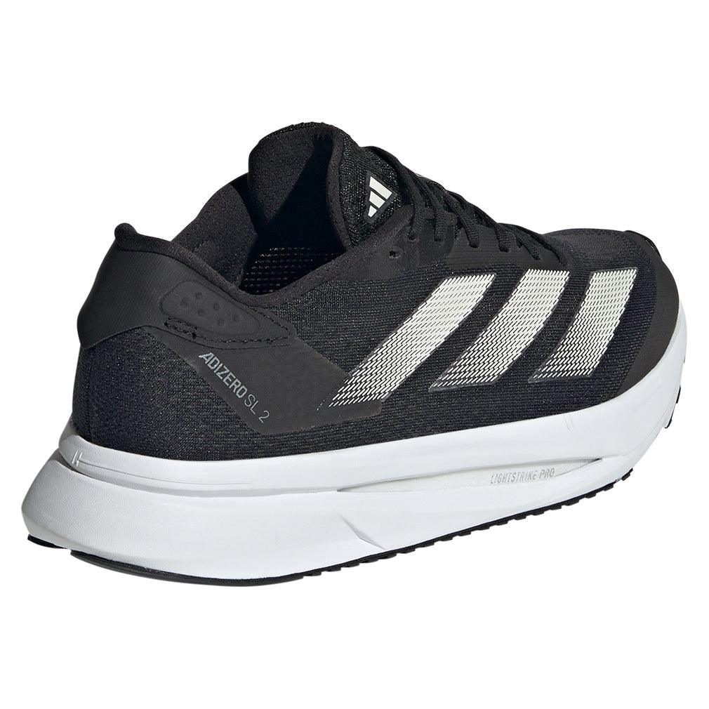 Women`s Adizero SL2 Running Shoes Core Black and Zero Metallic ADIDAS
