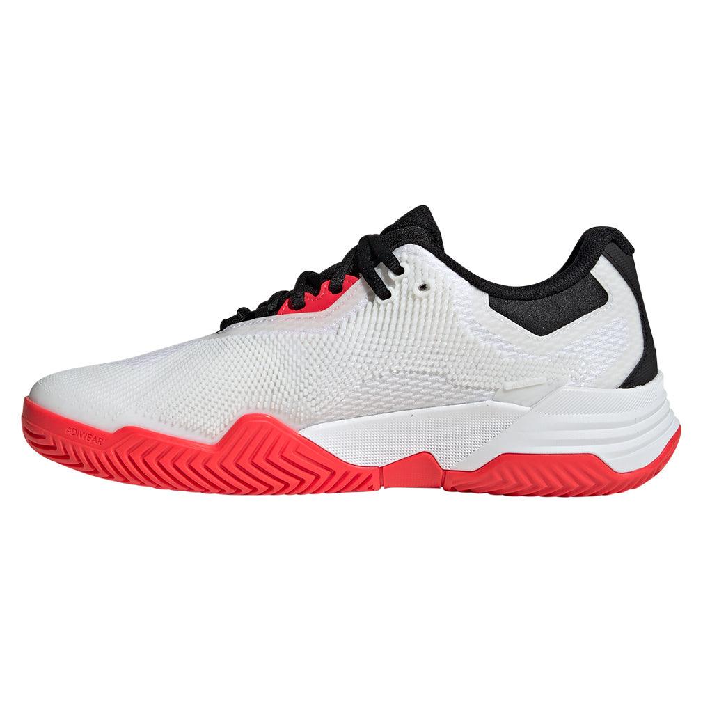 Men`s Solematch Control 2 Tennis Shoes White and Core Black ADIDAS