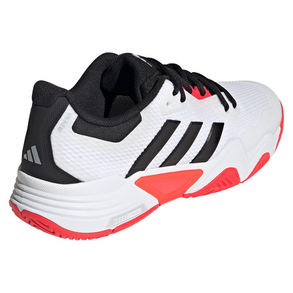 Men`s Solematch Control 2 Tennis Shoes White and Core Black ADIDAS