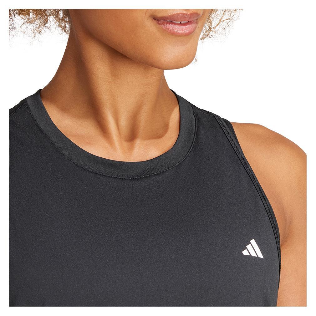 Women's D4T Tank Black Womens Apparel ADIDAS