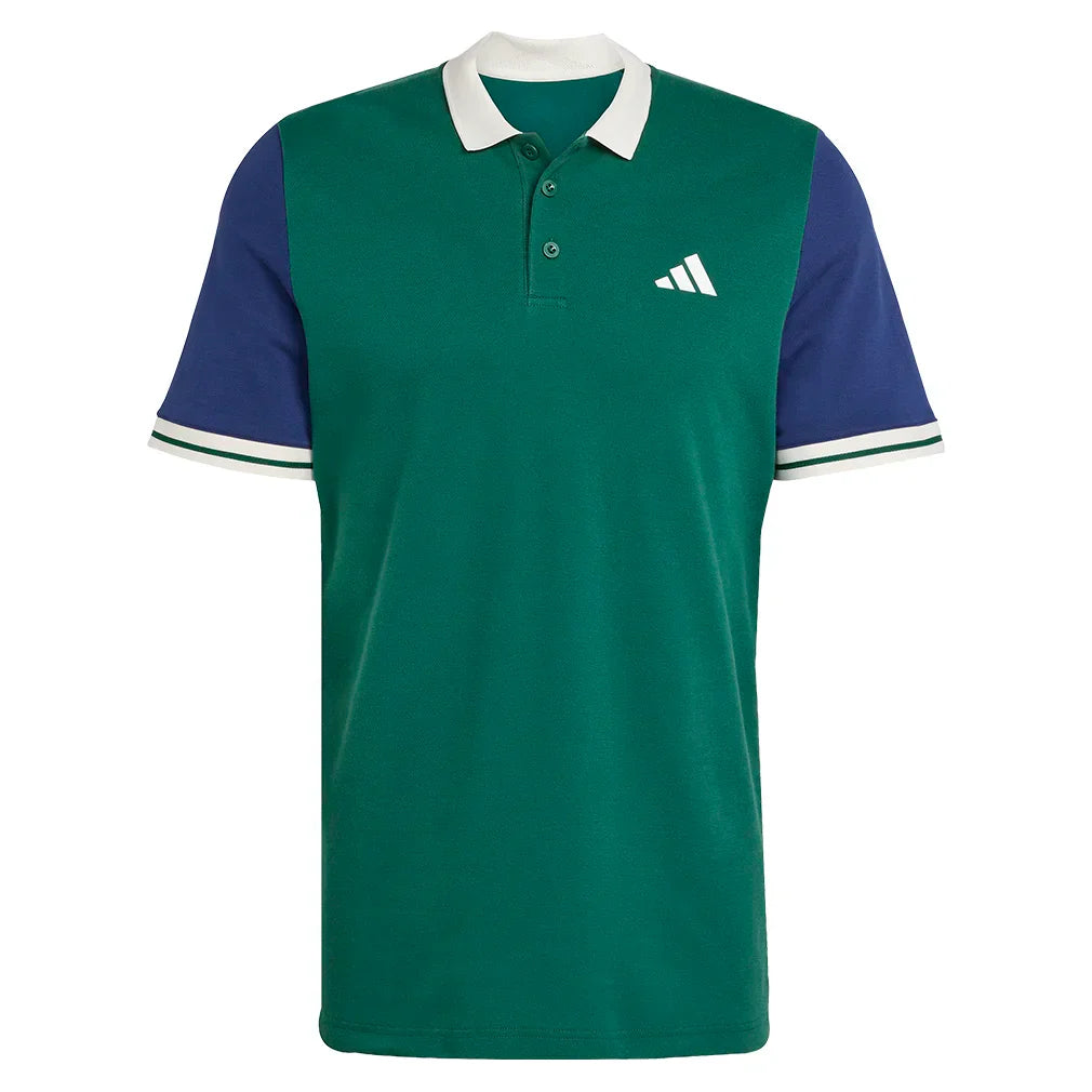 Men`s Heritage Tennis Polo Collegiate Green ADIDAS Green XS