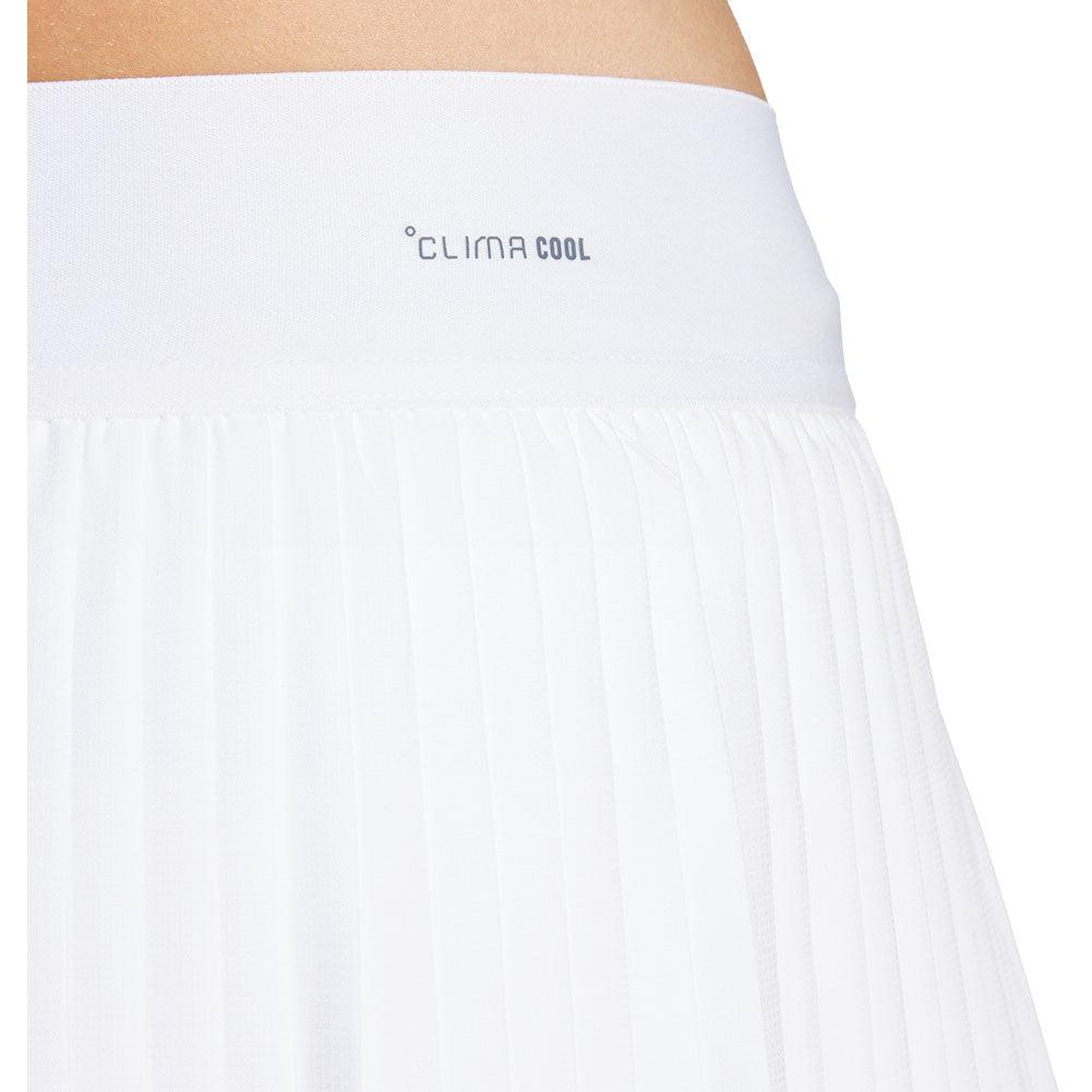Women`s Club Pleat Tennis Skort White ADIDAS