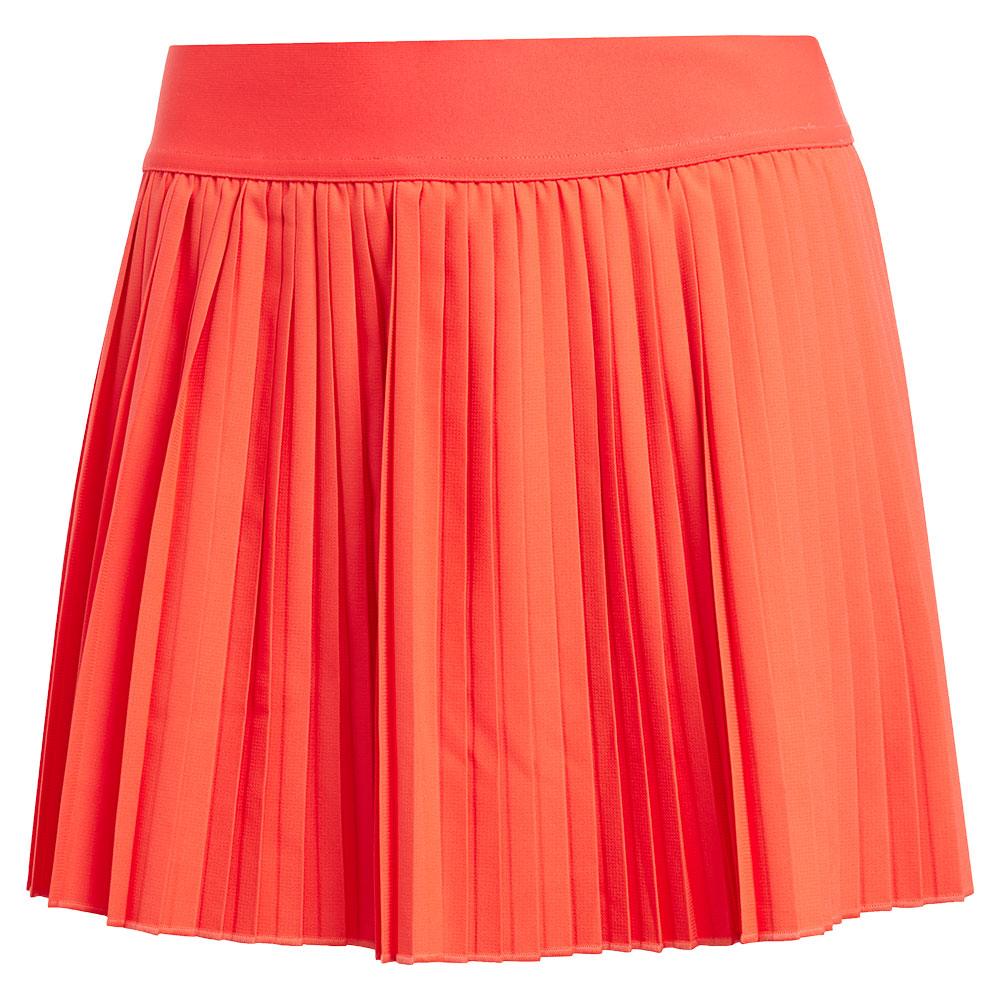 Women`s Club Pleat Tennis Skort Semi Lucid Red ADIDAS 2XS Red