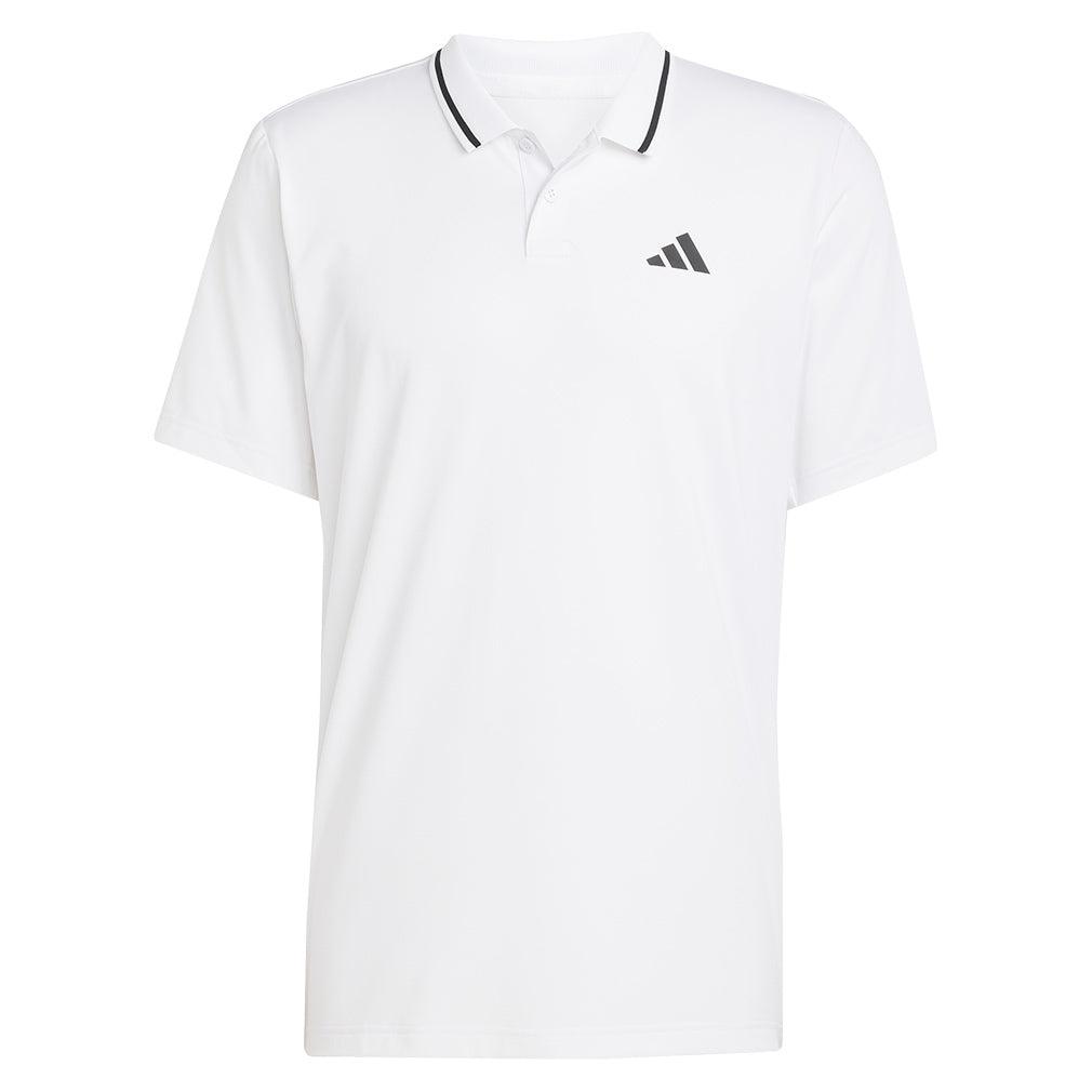 Men`s Club Pique Tennis Polo White MENS APPAREL ADIDAS XS White