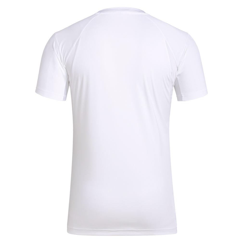 Men`s Club 3 Stripe Tennis Top White MENS APPAREL ADIDAS