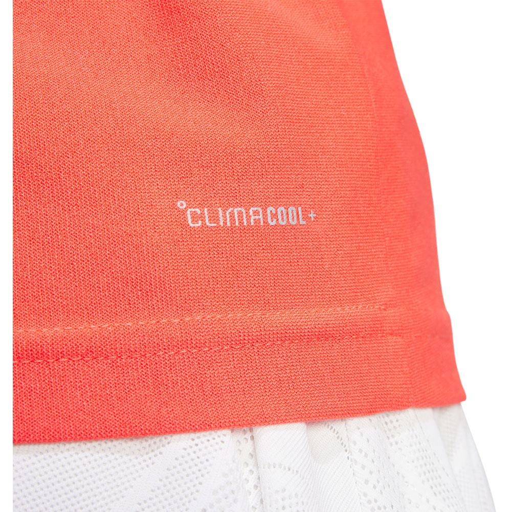 Women`s Climacool Match Pro Tennis Tank Semi Lucid Red ADIDAS