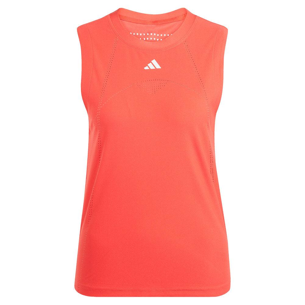 Women`s Climacool Match Pro Tennis Tank Semi Lucid Red ADIDAS XS