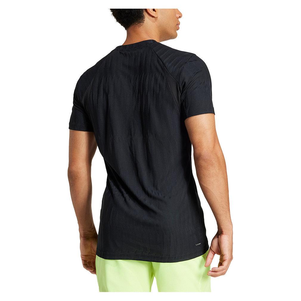 Men`s Freelift Tennis Top Black MENS APPAREL ADIDAS
